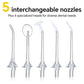 Water Flosser for Teeth, Cordless Dental Flosser 3 Modes 5 Tips